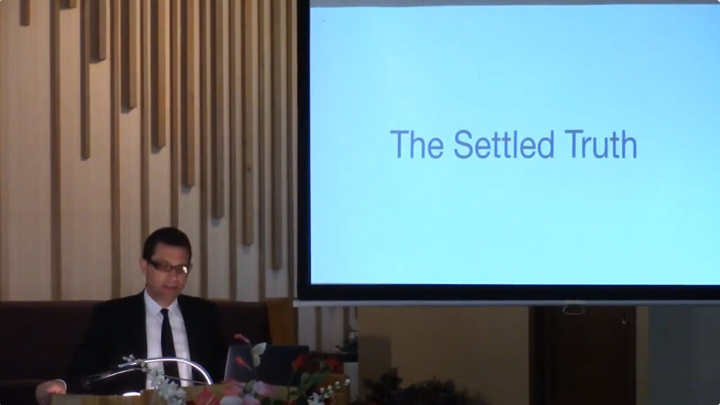 Settling Truth Series – The Settled Truth #1